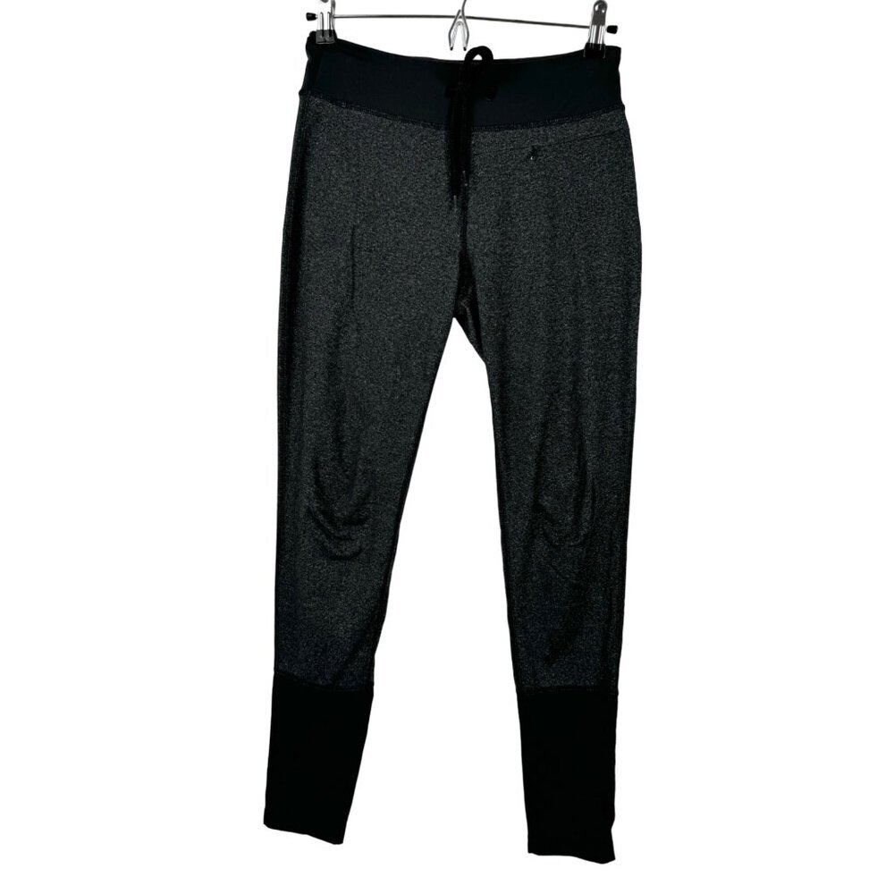 Roots athletic legging with zipped pocket charcoal sz SP